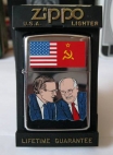 Zippo G. Bush - M. Gorbachev, 1990 г., новая