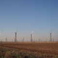 Ветряная электростанция в Крыму. Тарханкут.
