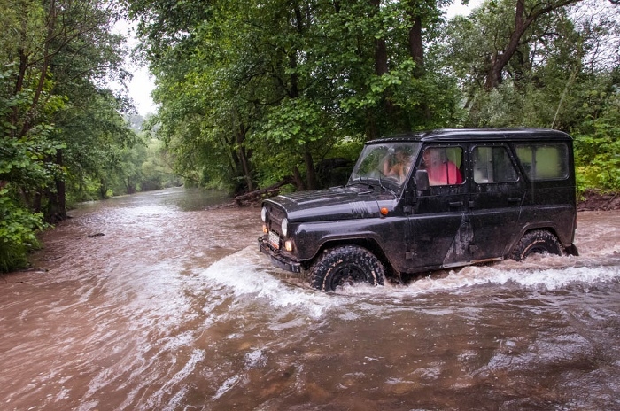 Фото: УАЗ-469 преодолеет любые природные условия