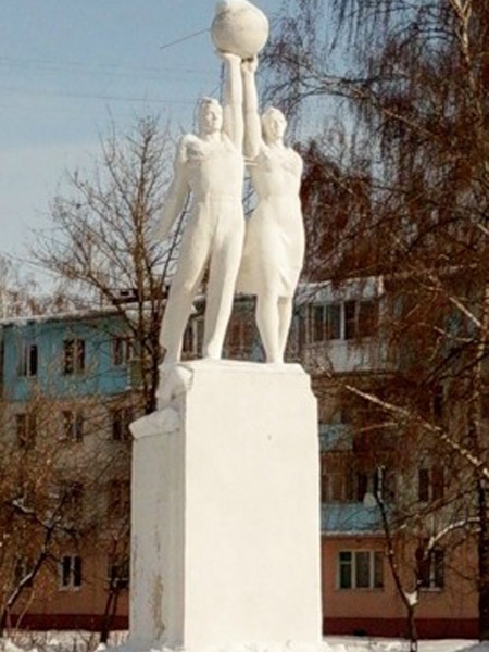 Фото: Памятник первому спутнику Земли в подмосковном Егорьевске