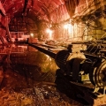 В заброшенной подземке ускорителя элементарных частиц в Протвино сегодня создают свое фотоискусство сталкеры, 2014 год