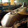 Атомная подлодка Акула разработана в ленинградском Центральном конструкторском бюро морской техники Рубин, 1976 год