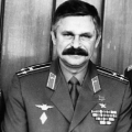 Военный летчик, Герой Советского Союза А.В. Руцкой, 1988 год