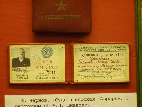 Фото: Удостоверение сотрудника КГБ