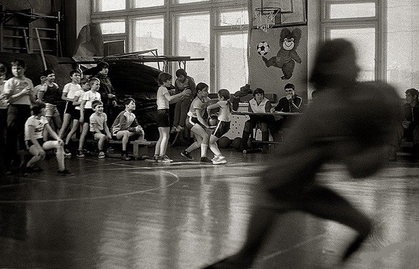 Фото: Урок физкультуры в советской школе