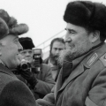 Эдуард Шеварднадзе и Фидель Кастро, 1991 год