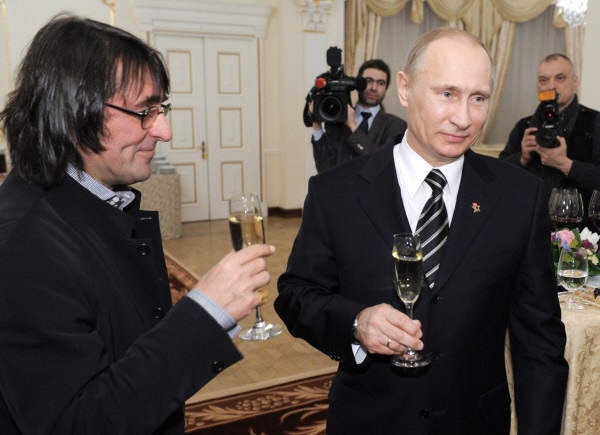 Фото: Музыкант Юрий Башмет и президент РФ Владимир Путин, 2013 год