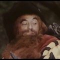 Карабаса (В. Этуша) на съемках фильма Приклчения Буратино боялись все дети, 1976 год