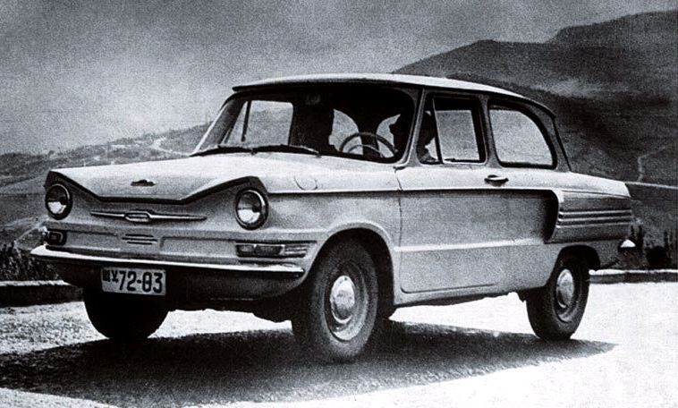Фото: Ранний прототип «Запорожца» (ориентировочно 1961 год).