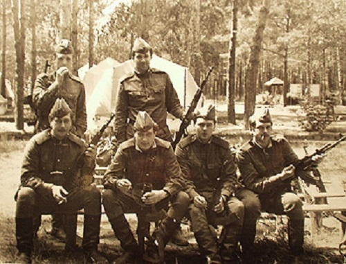 Фото: Военные сборы в СССР