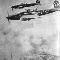 Бой ведут штурмовики Ил-2, 1945 год