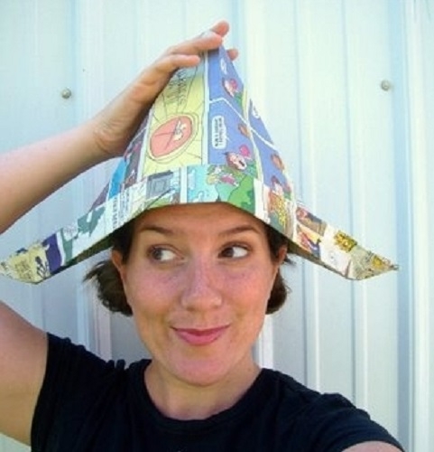 Фото: Веселая шляпа из детской газеты. Традиции из СССР.