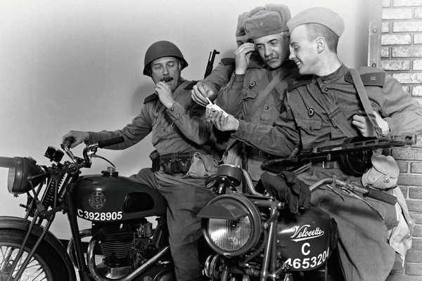 Фото: Мотоцикл «Liberator» «Освободитель». Великобритания. 1943 год