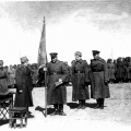 Вручение знамени 1 гвардейской стрелковой дивизии, 1941 год