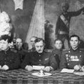 Офицерский преподовательский состав Горьковского Суворовского училища,  1944 год