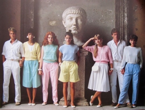 Фото: Советская молодежная мода конца 80х