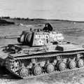Советский тяжелый танк КВ-1, 1941 год