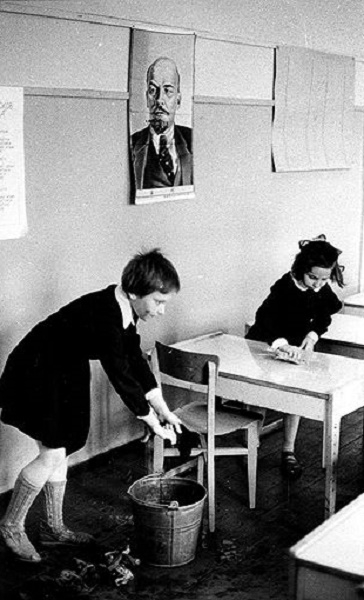 Фото: Дежурство в советской школе