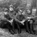 Студенты из СССР на военных сборах