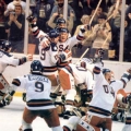 Чудо на льду - победа сборной США по хоккею над сборной СССР на зимних Олимпийских Играх 1980г. в Лэйк-Плесиде