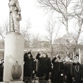 Памятник Павлику Морозову в Москве