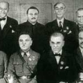 Руководители партии со старейшими арстами МХАТа