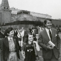 Саманта смит с родителями на Красной площади в Москве