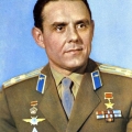 Герой Советского Союза, космонавт  Владимир  Комаров.